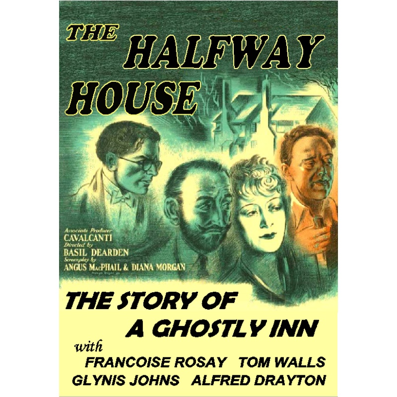 THE HALFWAY HOUSE (1944) Glynis Johns Francoise Rosay Mervyn Johns