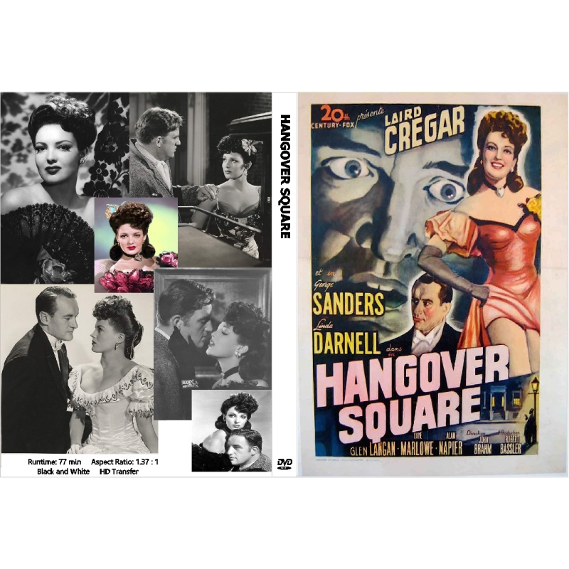 HANGOVER SQUARE (1945) George Sanders Linda Darnell