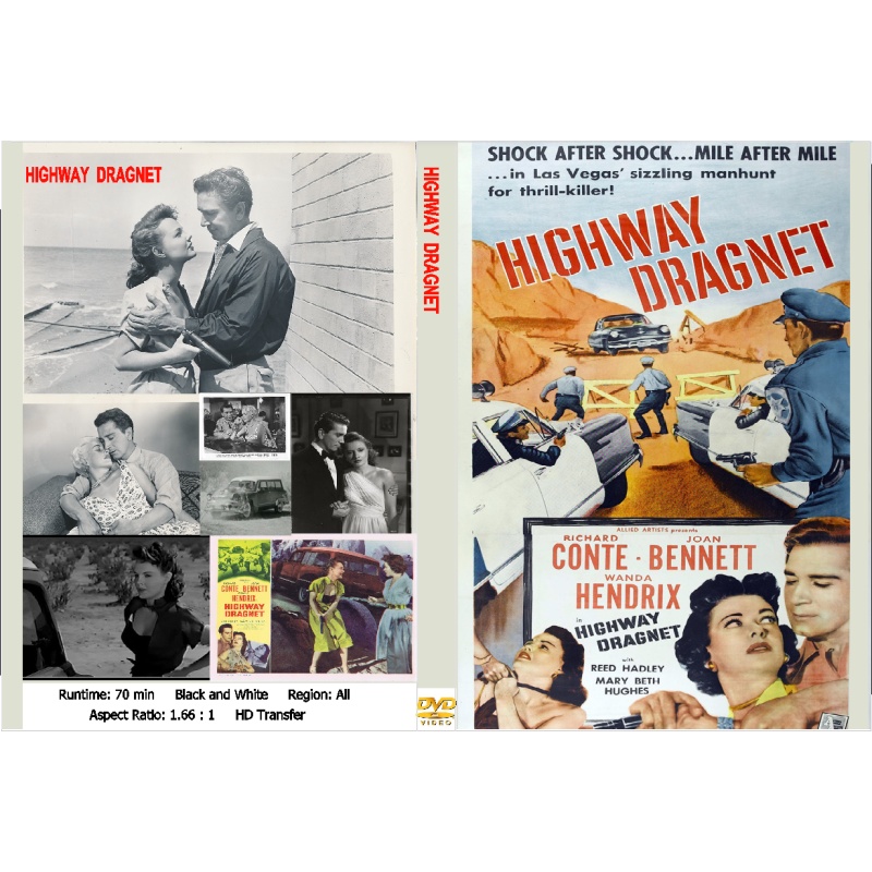 HIGHWAY DRAGNET (1954) Richard Conte Joan Bennett