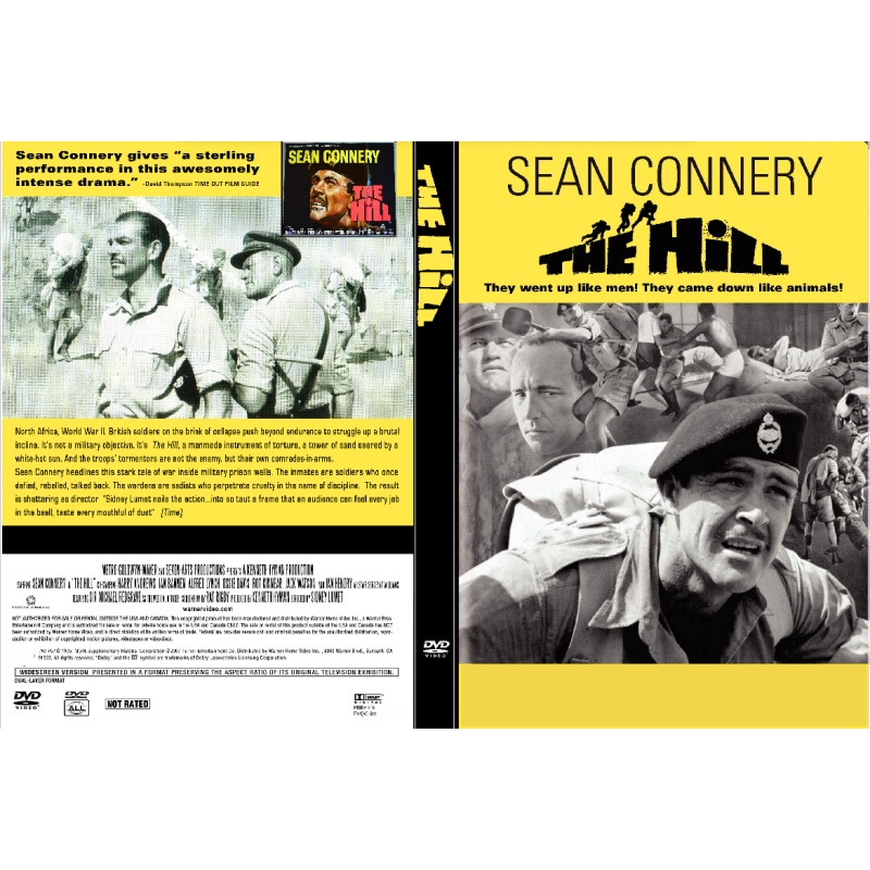 THE HILL (1965) Sean Connery Michael Redgrave Harry Andrews Ian Bannen Ian Hendry