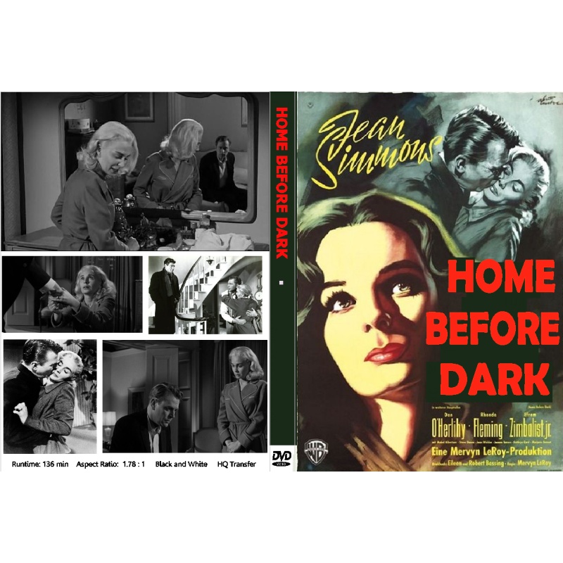 HOME BEFORE DARK (1958) Jean Simmons Dan O'Herlihy Rhonda Fleming