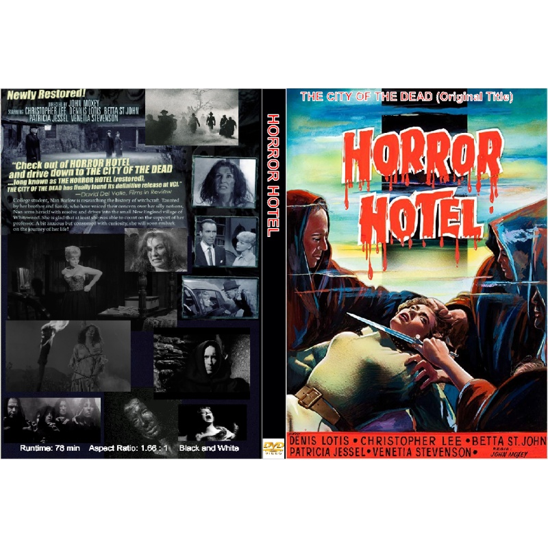 HORROR HOTEL (1960) Christopher Lee