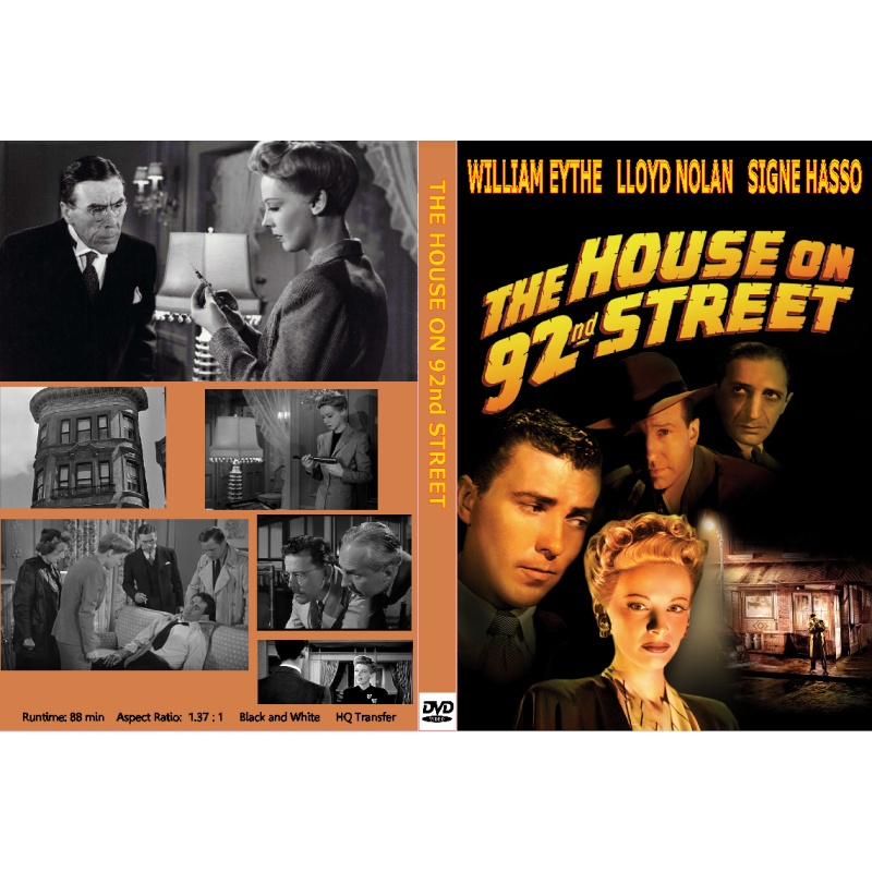 THE HOUSE ON 92nd STREET (1945) Signe Hasso Lloyd Nolan