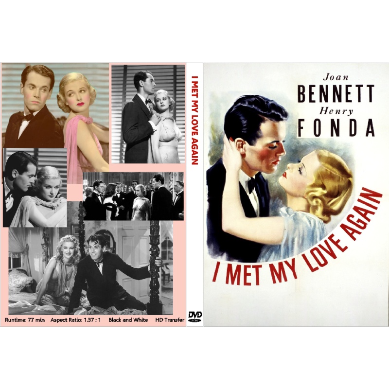 I MET MY LOVE AGAIN (1938) Henry Fonda Joan Bennett