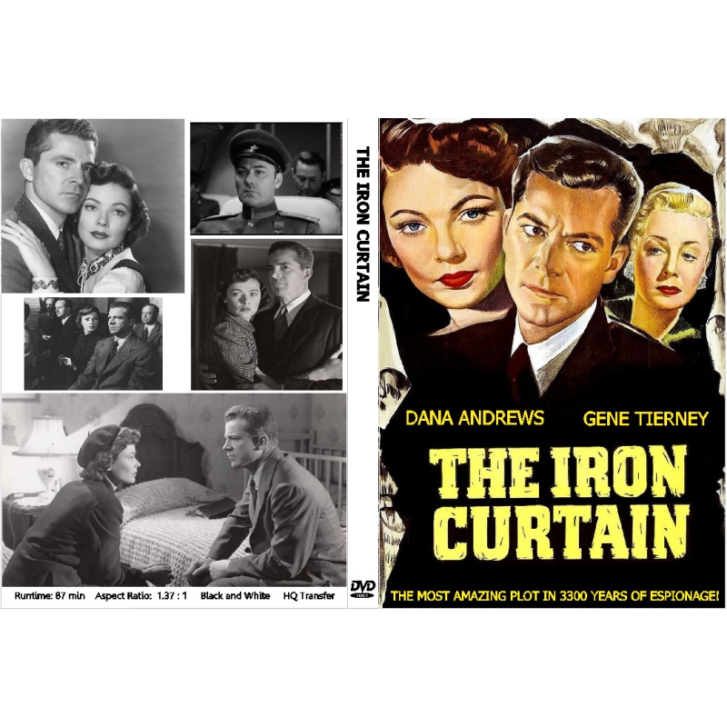 THE IRON CURTAIN (1943) Dana Andrews Gene Tierney June Havoc