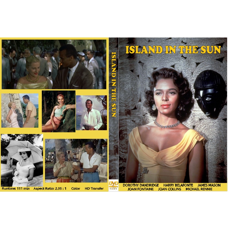 ISLAND IN THE SUN (1957) Harry Belafonte James Mason Dorothy Dandridge  Joan Collins Joan Fontaine  Michael Rennie