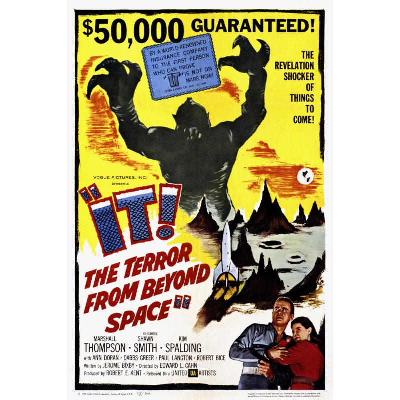 It! The Terror From Beyond Space   1958  DVD