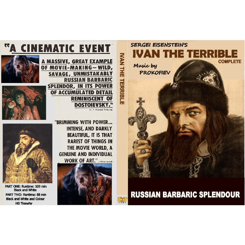 IVAN THE TERRIBLE (1944) a film by Sergei Eisenstein RUSSIAN ENG SUBS