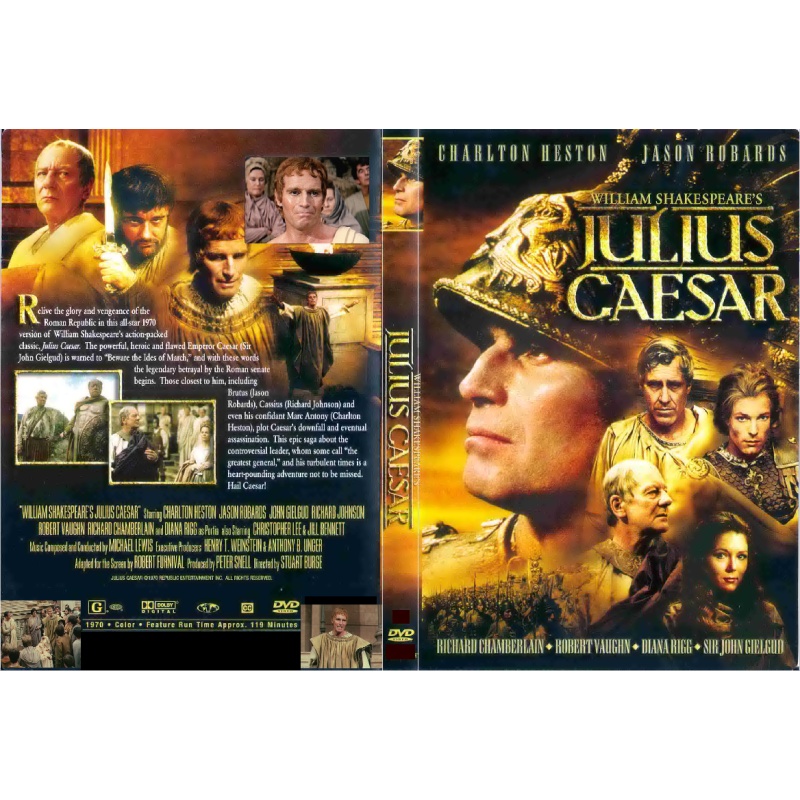 JULIUS CAESAR (1970) Charlton Heston