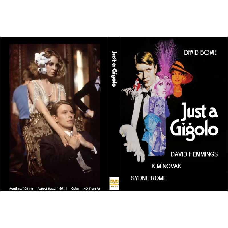 JUST A GIGOLO (1978) David Bowie Marlene Dietrich Kim Novak David Hemmings