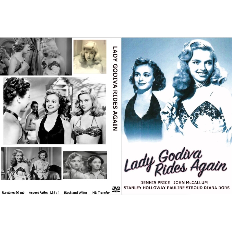 LADY GODIVA RIDES AGAIN (1951) Diana Dors Kay Kendall Dennis Price Sid James