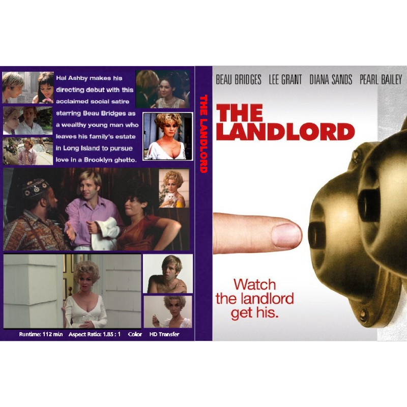 THE LANDLORD (1970) Beau Bridges Lee Grant Pearl Bailey