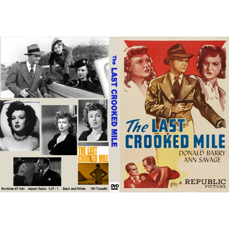 THE LAST CROOKED MILE (1946) Ann Savage