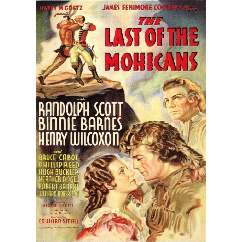 THE LAST OF THE MOHICANS (1936) Randolph Scott