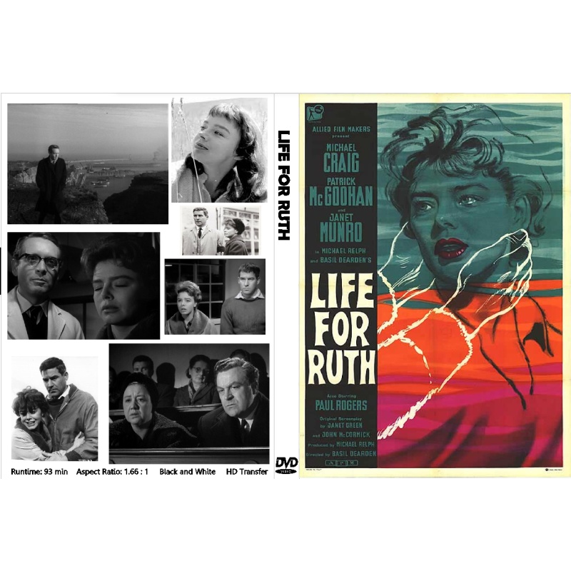 LIFE FOR RUTH (1962) Michael Craig Janet Munro