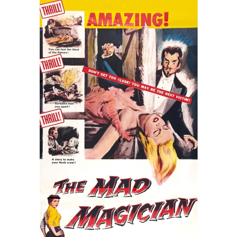 The Mad Magician   1954  DVD