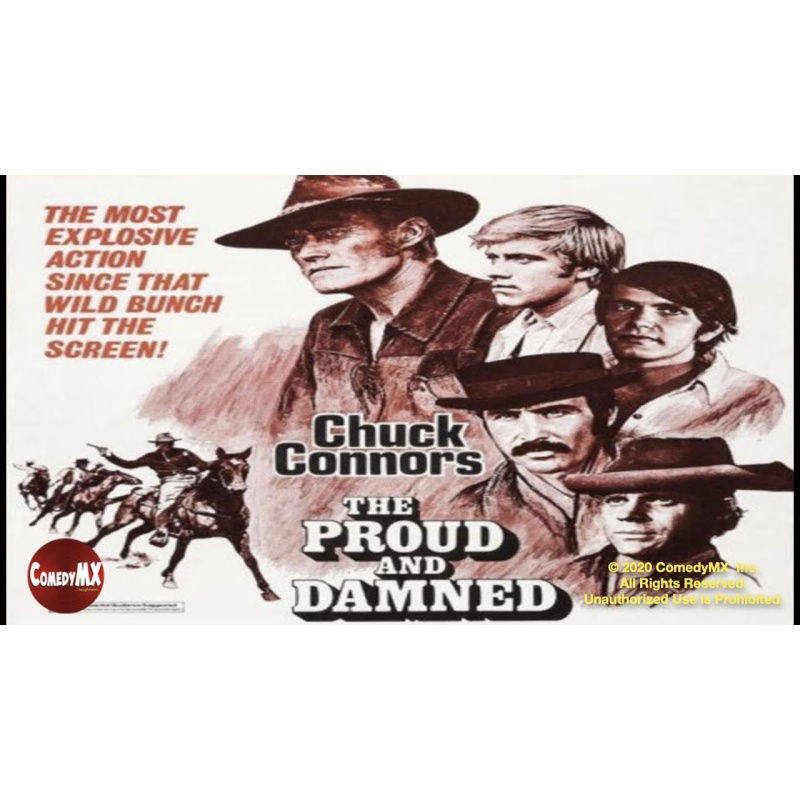 The Proud And The Damned-1972 Chuck Connors,Cesar Romero   DVD