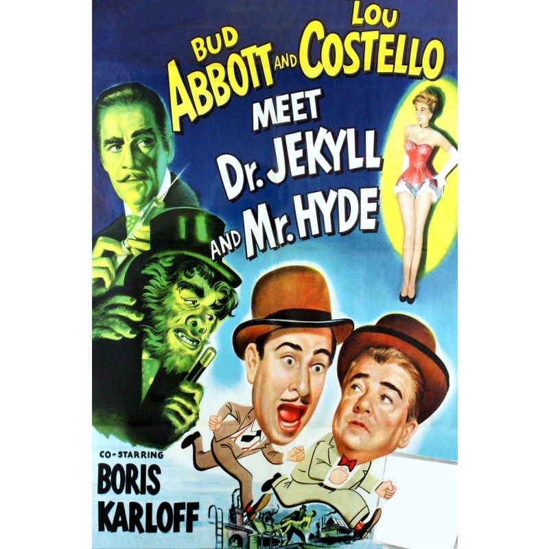 Abbott & Costello Meet Dr Jekyll And Mr Hyde   1953  DVD