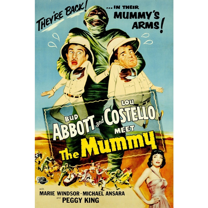 Abbott & Costello Meet The Mummy   1955   DVD