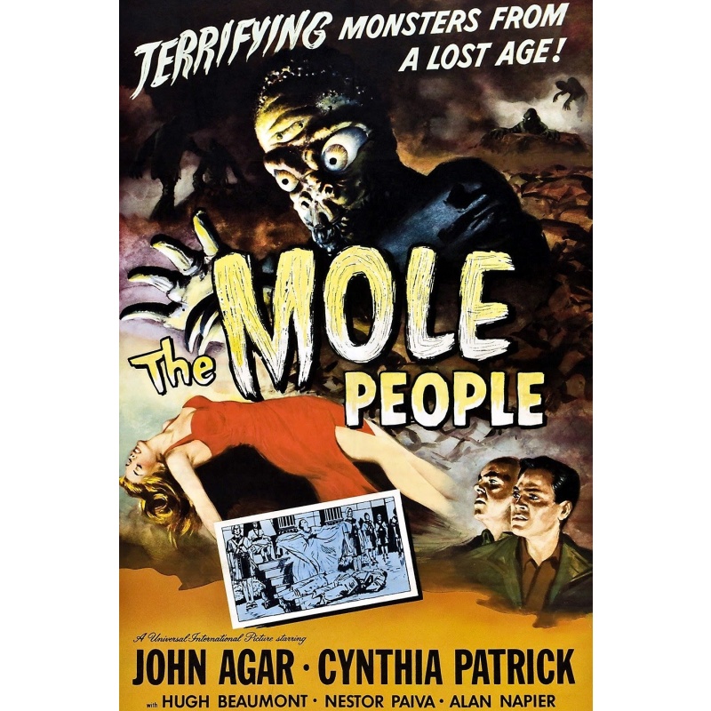 The Mole People   1956 DVD