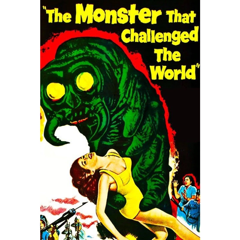 The Monster That Challenged The World   1957  DVD