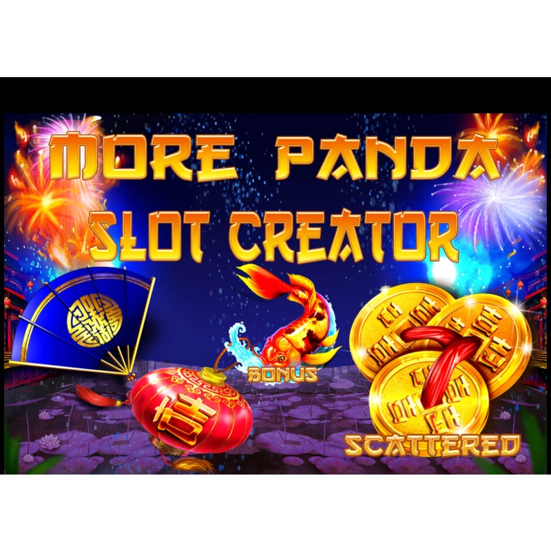 More Panda Slot Creator - 7 Games Pack - Create Play and Share - Dual Screen Arcade Pokies Pc