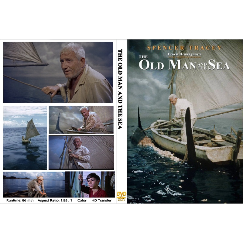 THE OLD MAN AND THE SEA (1958) DVD SPENCER TRACEY