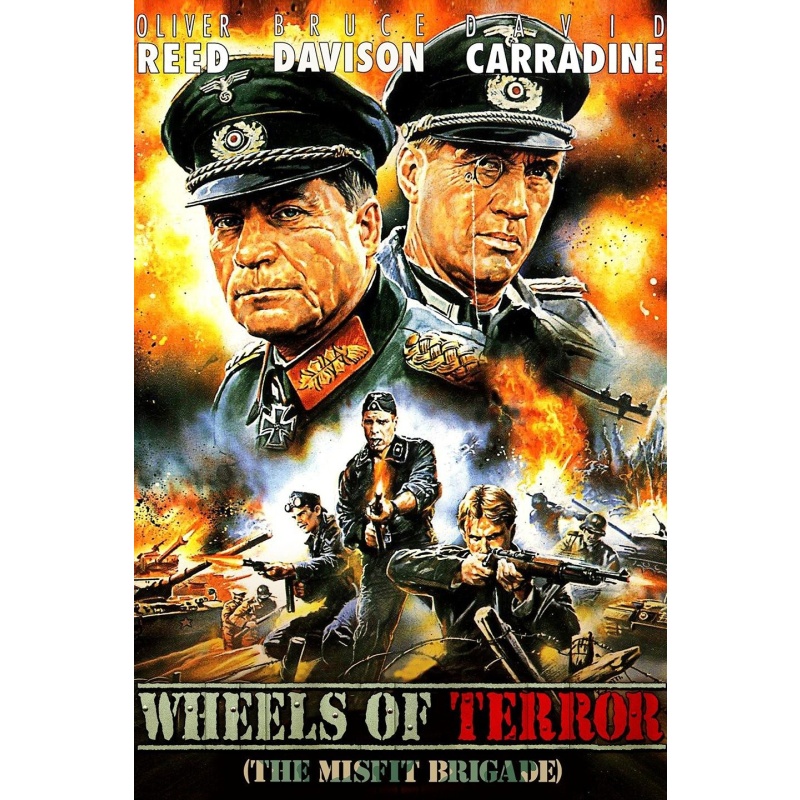 Wheels of Terror  aka The Misfit Brigade 1987 David Carradine Bruce Davison ... Oliver Reed.