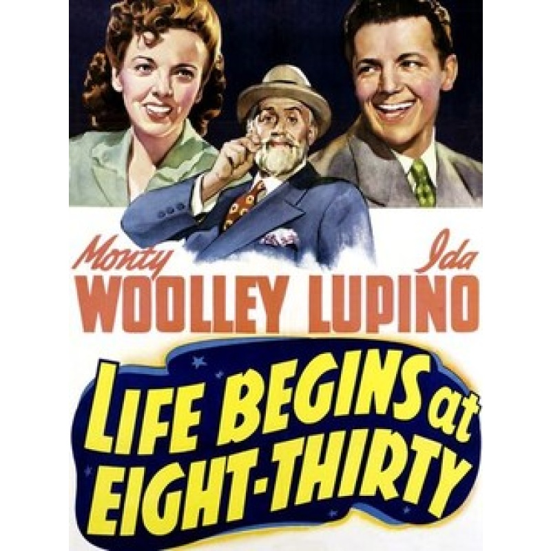 Life Begins at Eight-Thirty 1942 Monty Woolley  Ida Lupino  Cornel Wilde