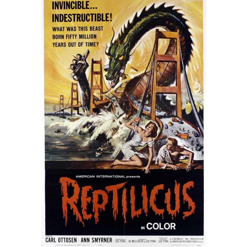 Reptilicus  1961  DVD