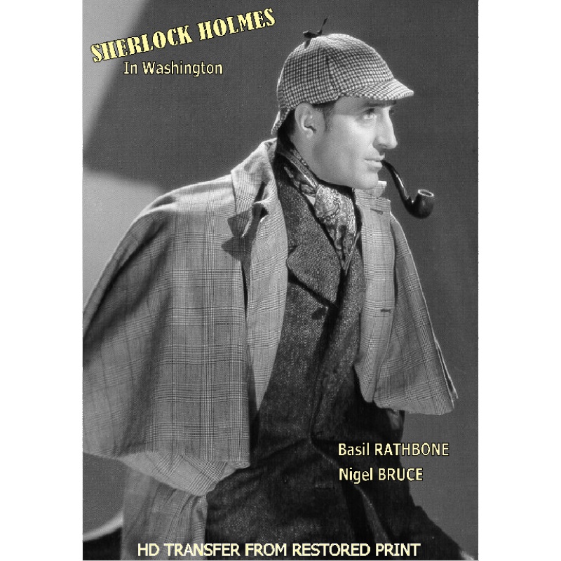SHERLOCK HOLMES IN WASHINGTON (1943) Basil Rathbone