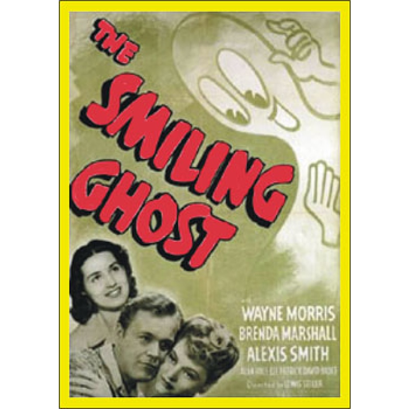 The Smiling Ghost (1941) Wayne Morris, Brenda Marshall and Alexis Smith.