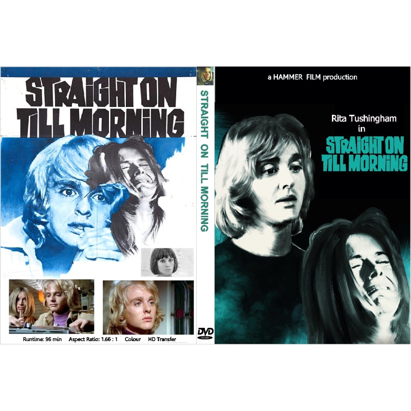 STRAIGHT ON TILL MORNING (1972)DVD Rita Tushingham Shane Briant