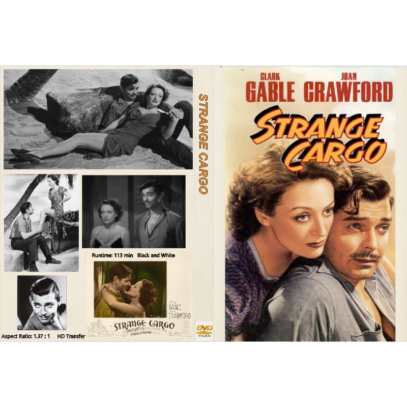 STRANGE CARGO (1940) Clark Gable Joan Crawford Peter Lorre