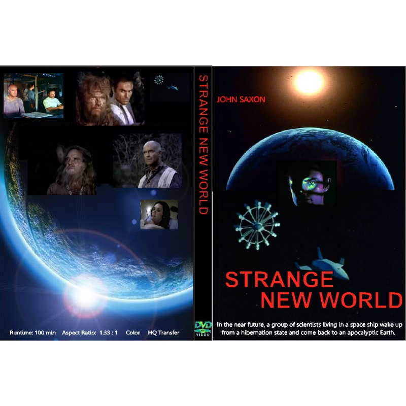 STRANGE NEW WORLD (1975) DVD John Saxon Kathleen Miller