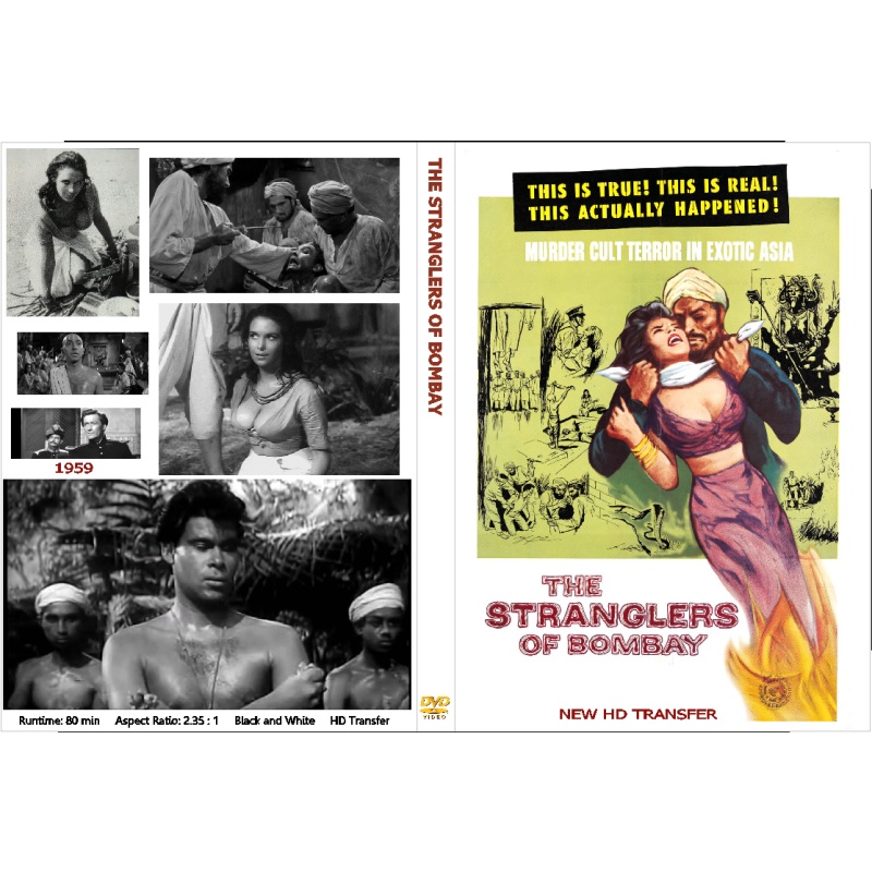 THE STRANGLERS OF BOMBAY (1959) Guy Rolfe Allan Cuthbertson