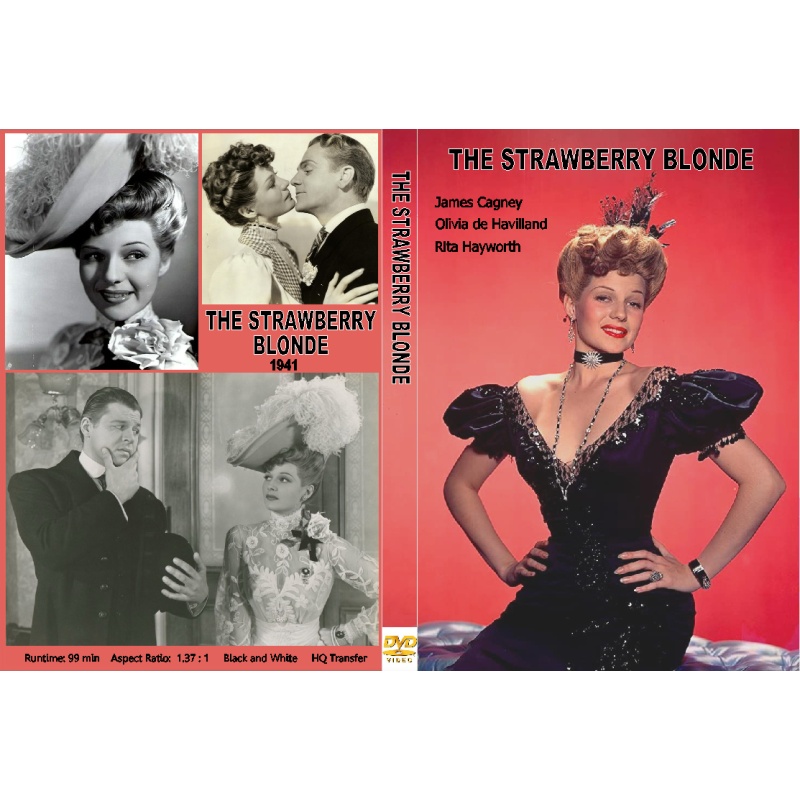 THE STRAWBERRY BLONDE (1941) DVD James Cagney Olivia de Havilland Rita Hayworth