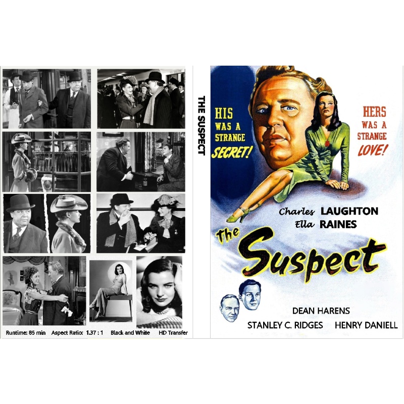 THE SUSPECT (1944) Charles Laughton  Ella Raines