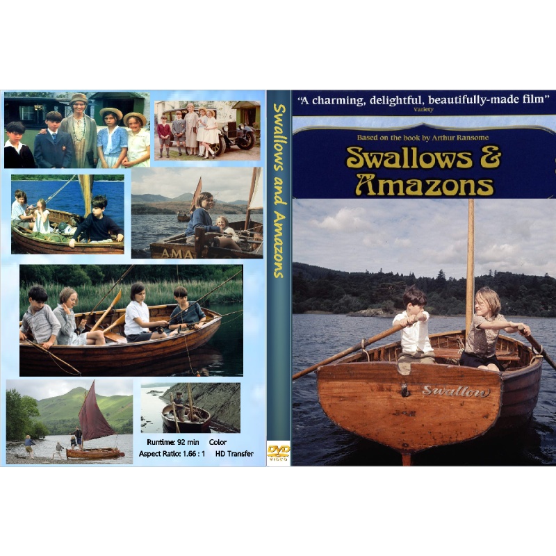 SWALLOWS AND AMAZONS (1974) Virginia McKenna Ronald Fraser