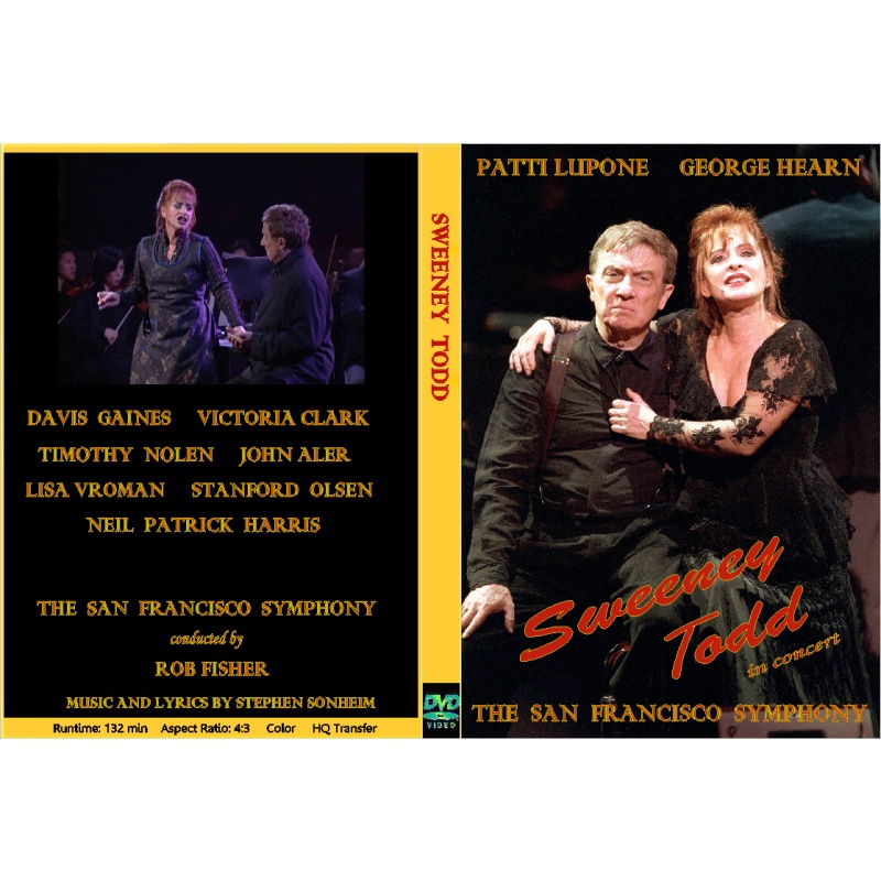 Sweeney Todd: The Demon Barber of Fleet Street in Concert (2001) DVD