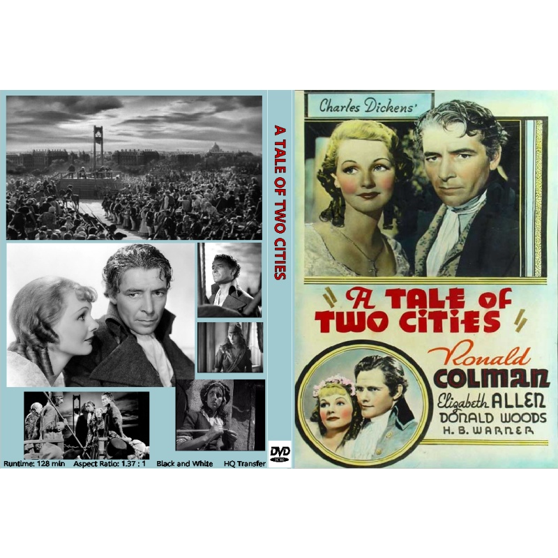 A TALES OF TWO CITIES (1935)  Ronald Colman  Elizabeth Allan Basil Rathbone