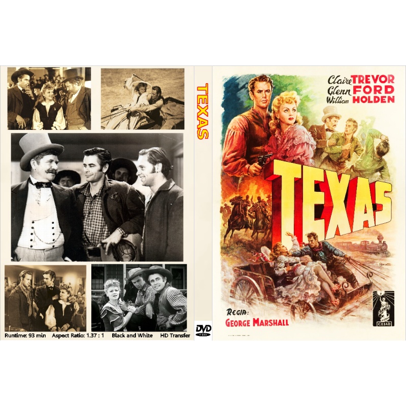 TEXAS (1930) Claire Trevor Glenn Ford William Holden