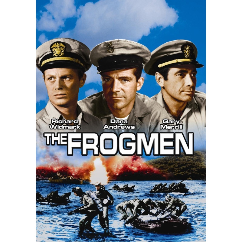 The Frogmen 1951 with Richard Widmark, Dana Andrews, Gary Merrill and Jeffrey Hunter