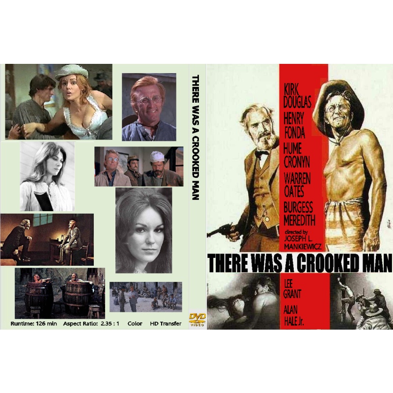 THERE WAS A CROOKED MAN (1970) Kirk Douglas Henry Fonda