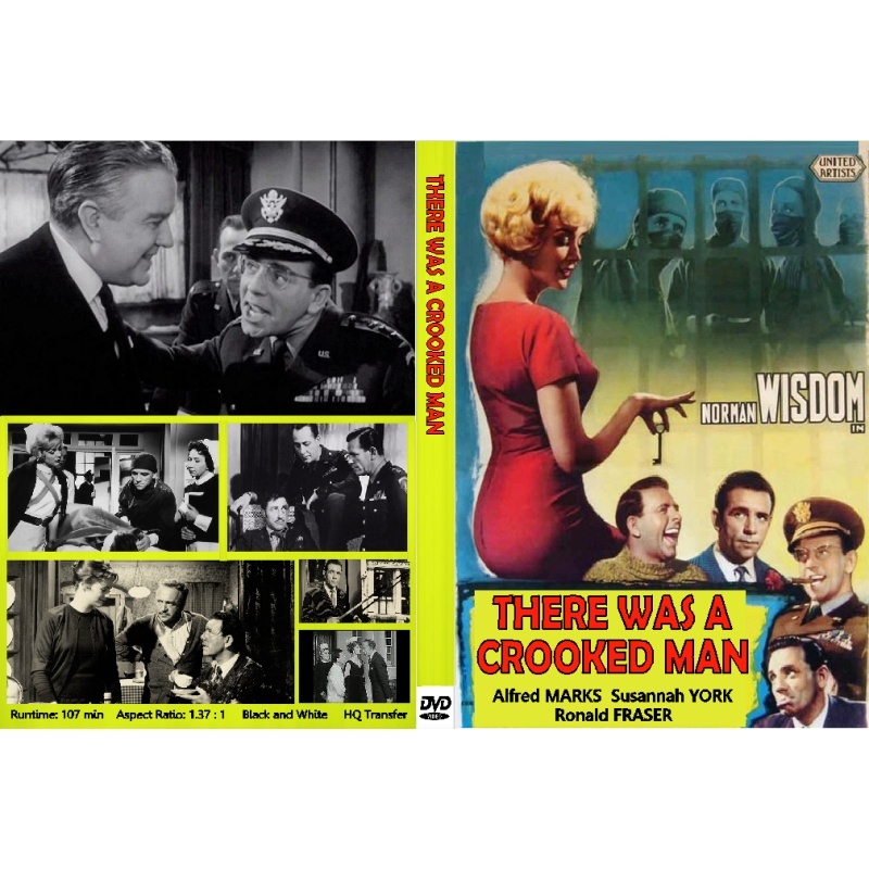 THERE WAS A CROOKED MAN Norman Wisdom Susannah York