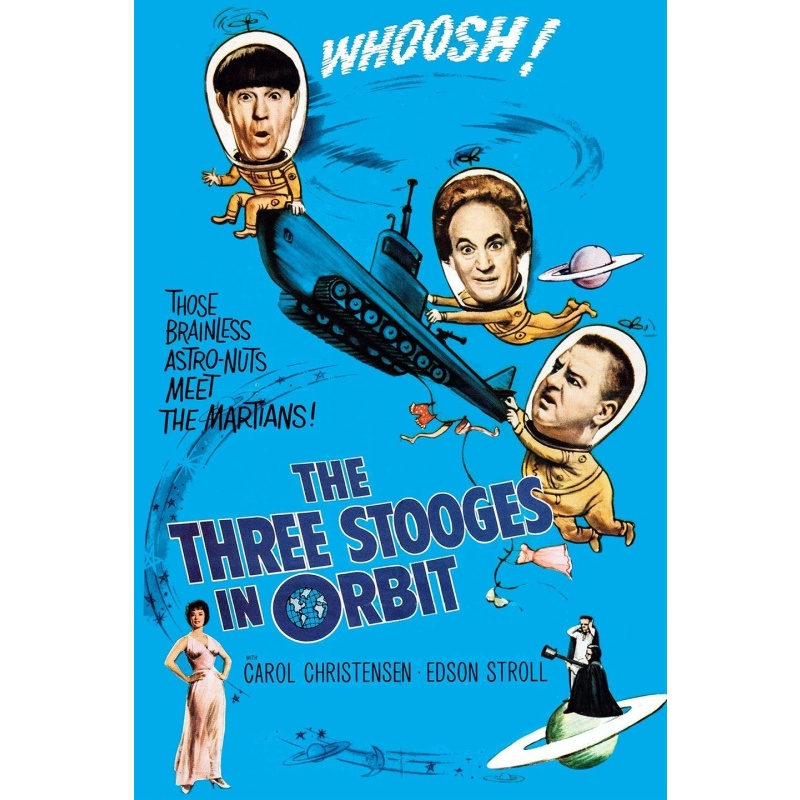 The Three Stooges In Orbit   1962  DVD