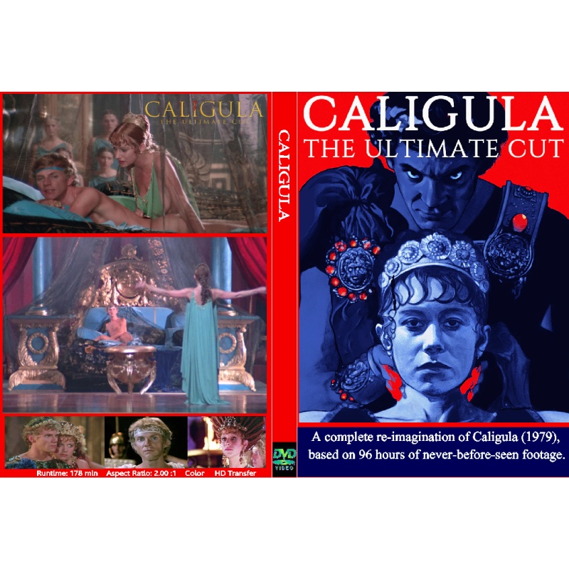 Caligula DVD The Ultimate Cut Malcom McDowell, Helen Mirren