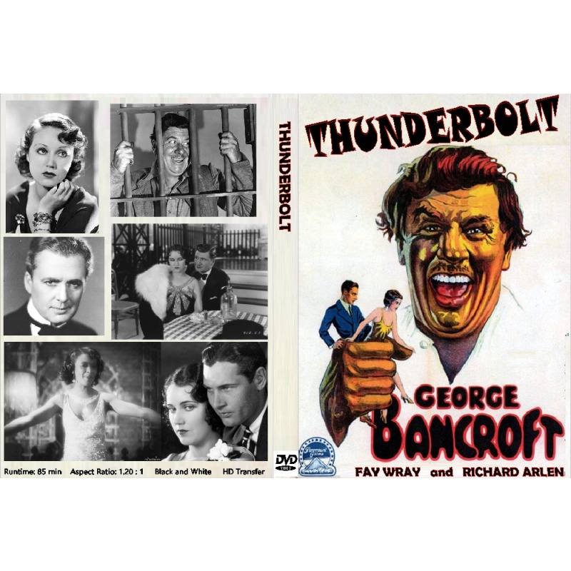 THUNDERBOLT Pre-Code (1929) Fay Wray George Bancroft