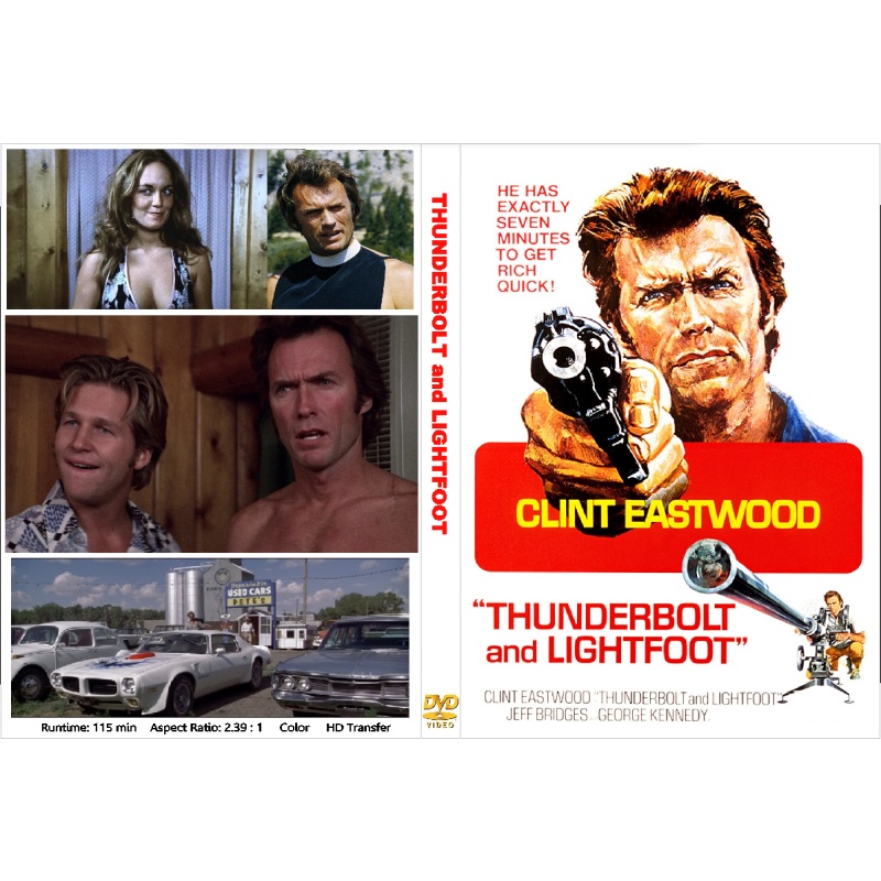 THUNDERBOLT and LIGHTFOOT Clint Eastwood Jeff Bridges