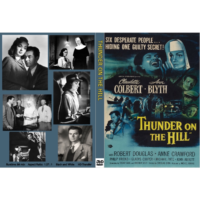 THUNDER ON THE HILL Claudette Colbert Ann Blyth Michael Pate